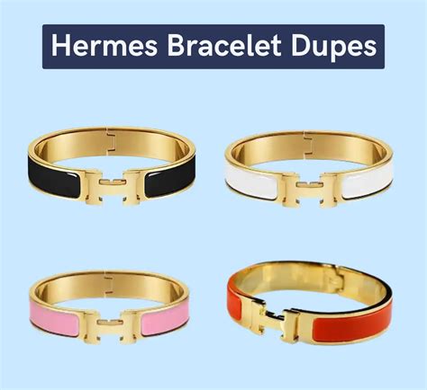 fake hermes bracelet enamel|hermes clic clac dupe.